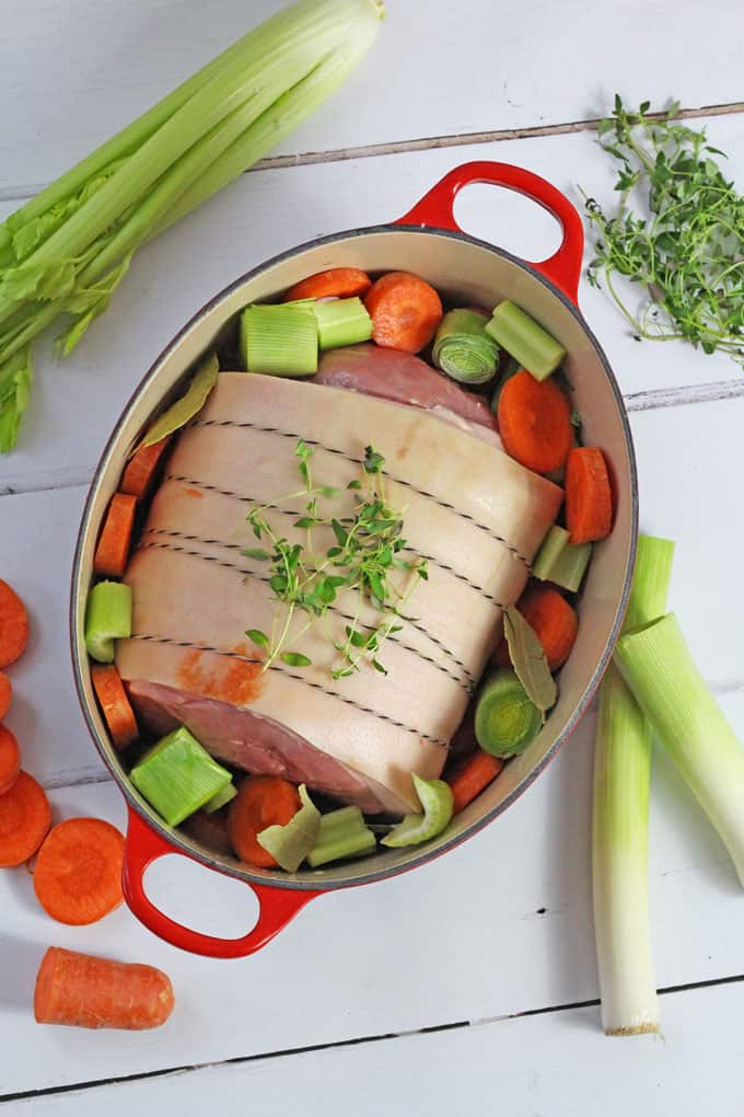 Sweet & Sticky Marmalade Glazed Ham