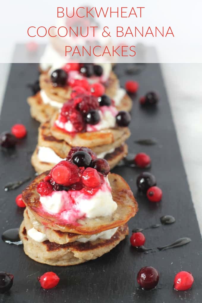 Buckwheat Pancake Pinterest Pin